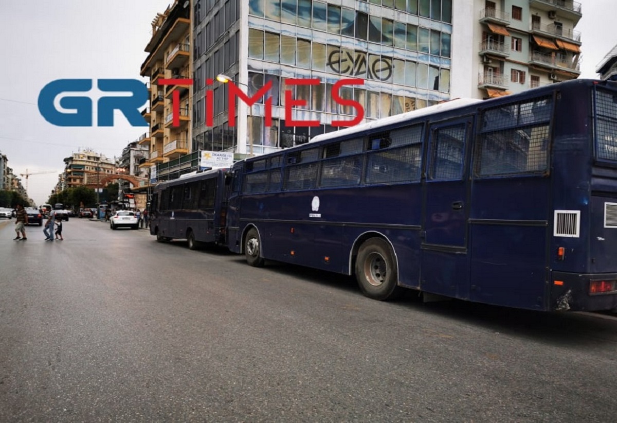 Φρούριο η Θεσσαλονίκη για την ομιλία του πρωθυπουργού (video)