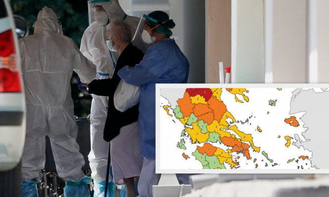 Κορονοϊός: Καλπάζουν τα κρούσματα στην Ελλάδα! Διψήφιοι αριθμοί ακόμα και σε “κίτρινους” και “πράσινους” νομούς