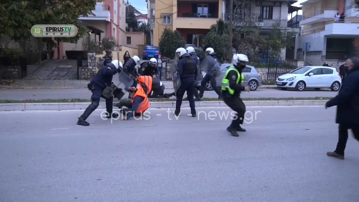 επεισόδια στα Ιωάννινα