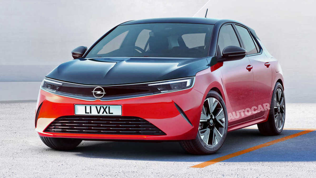 Opel Astra Rendering