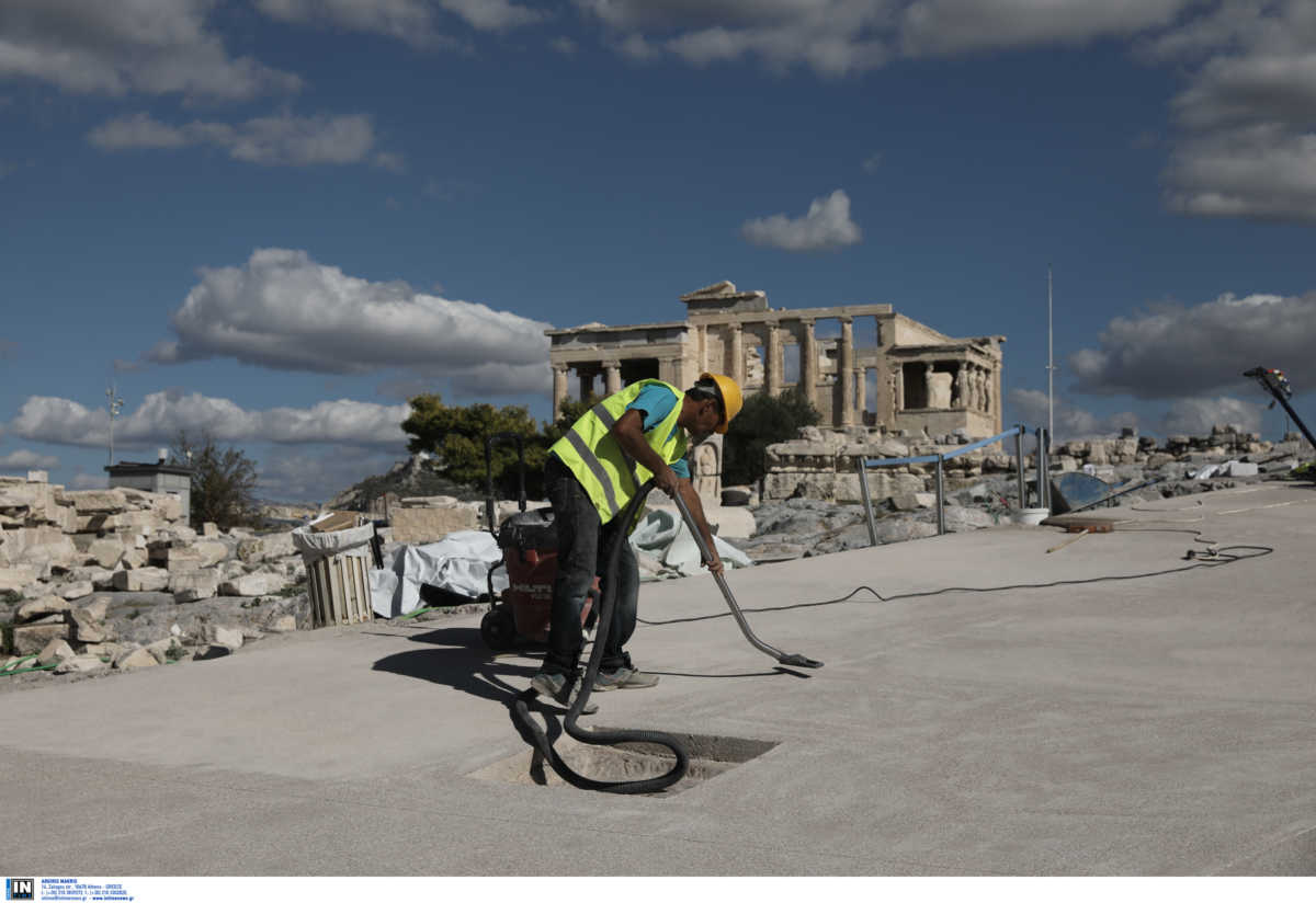 Ακρόπολη: Διευκρινήσεις για τις εργασίες δίνει η ΕΣΜΑ