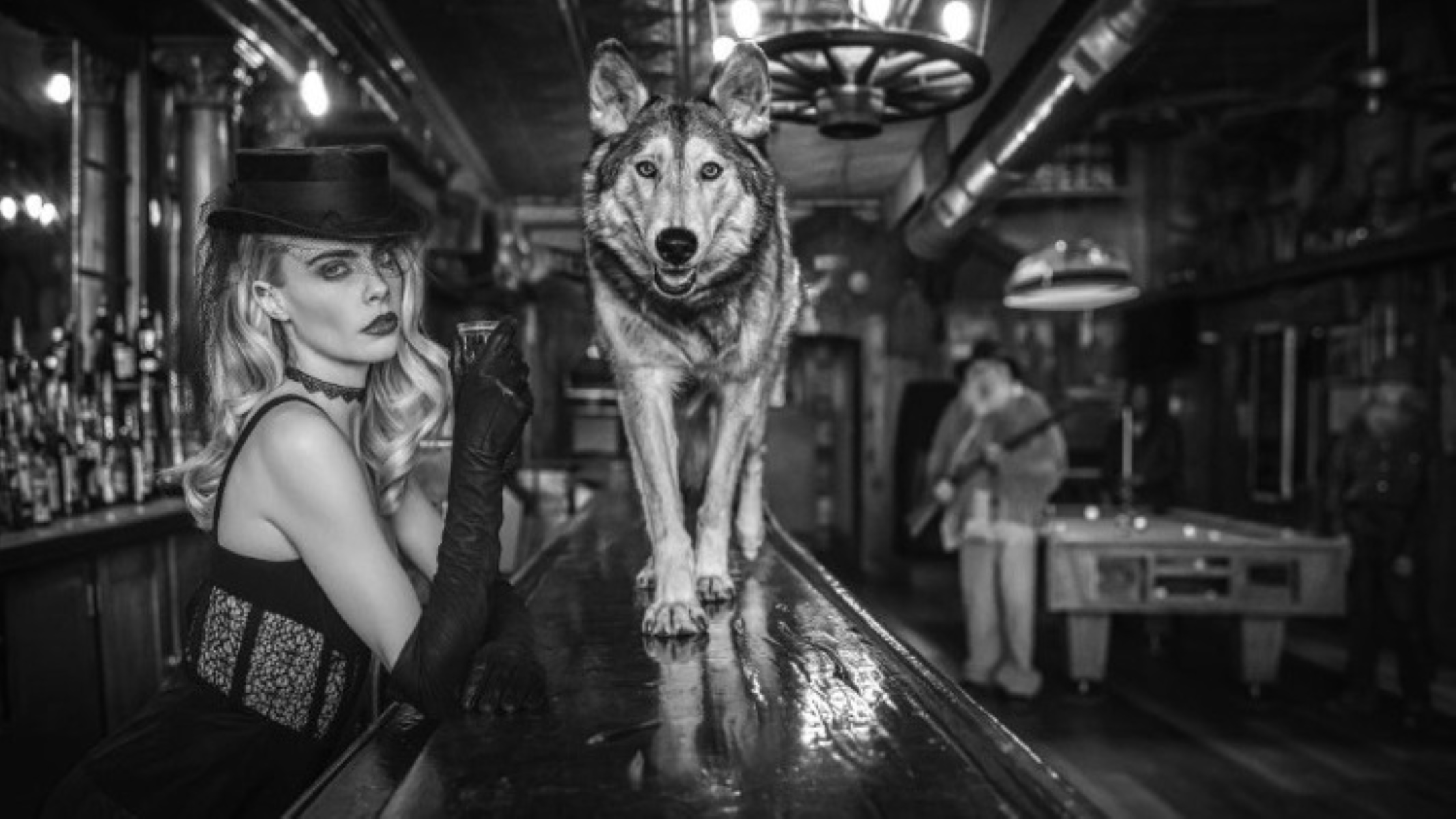 Crawford και Delevingne στην “Άγρια Δύση” του φωτογράφου David Yarrow