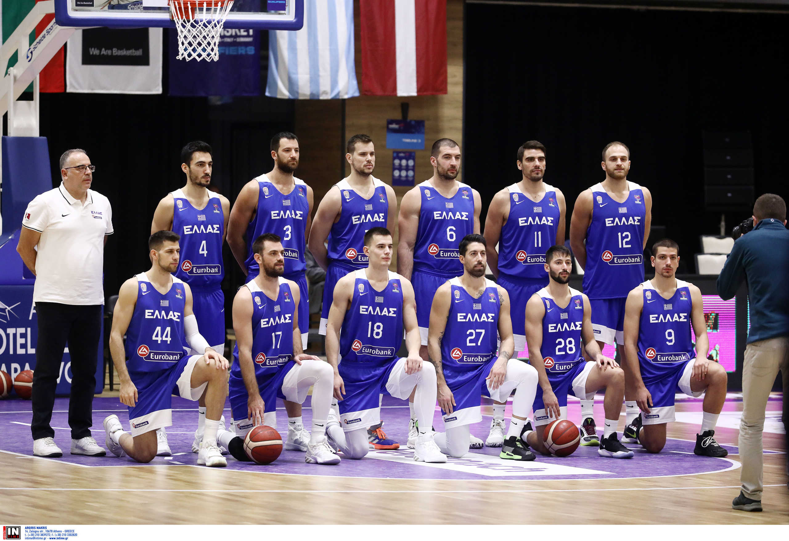 Eurobasket 2022: Στο πρώτο γκρουπ δυναμικότητας η Ελλάδα (pic)