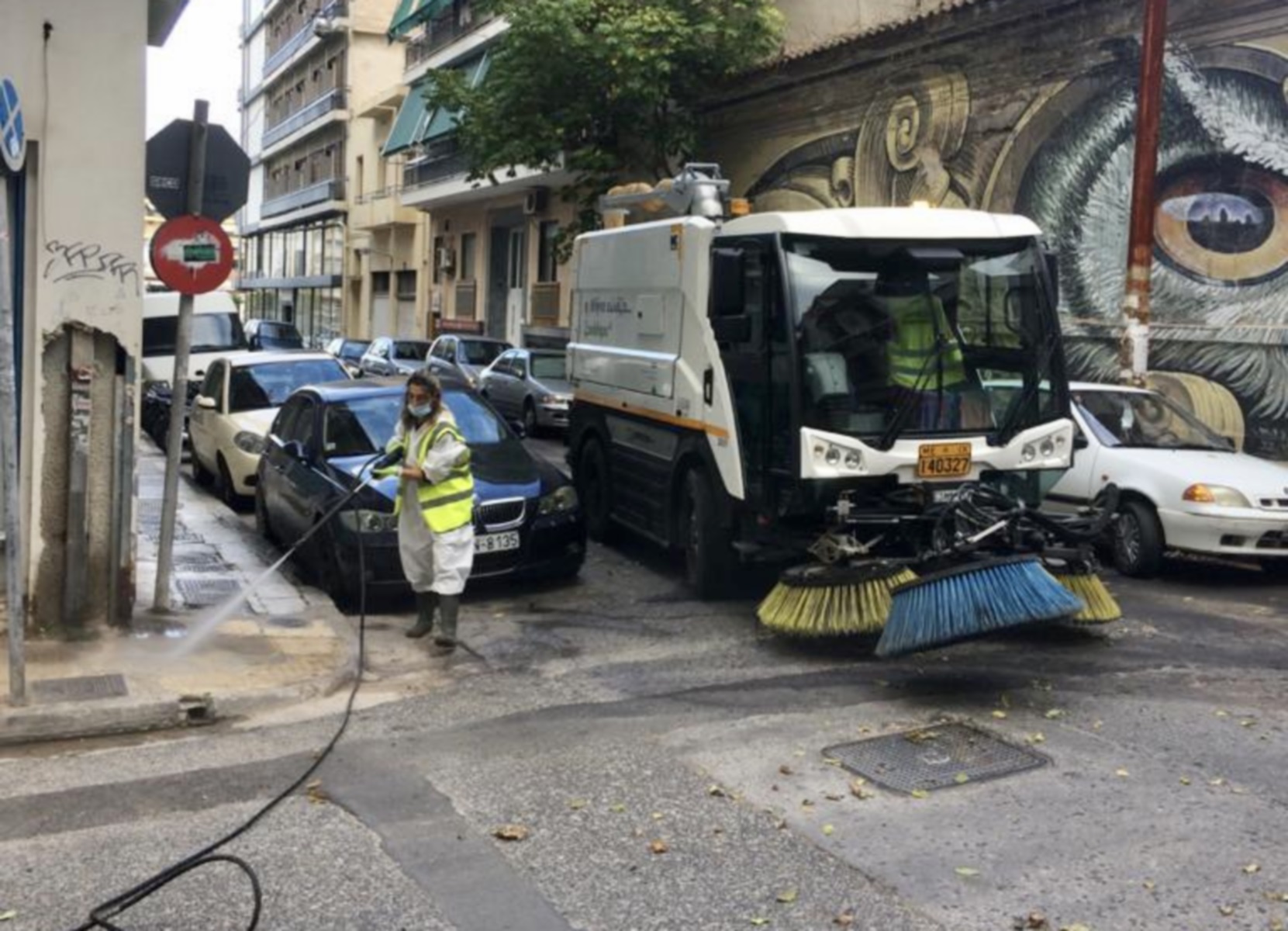 Δήμος Αθηναίων: Μεγάλη δράση καθαριότητας – απολύμανσης στον Άγιο Παύλο