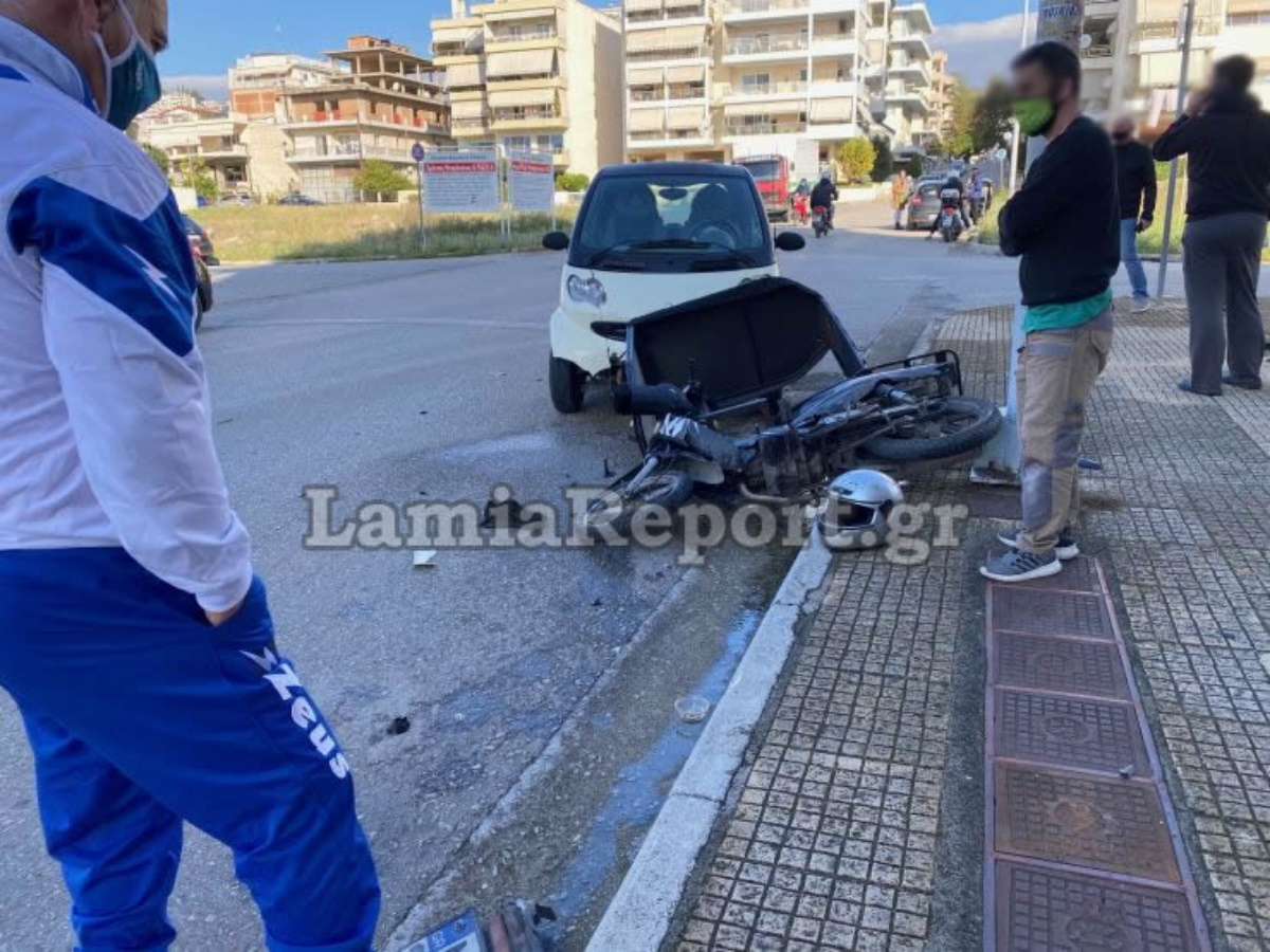 Σοβαρό τροχαίο στη Λαμία