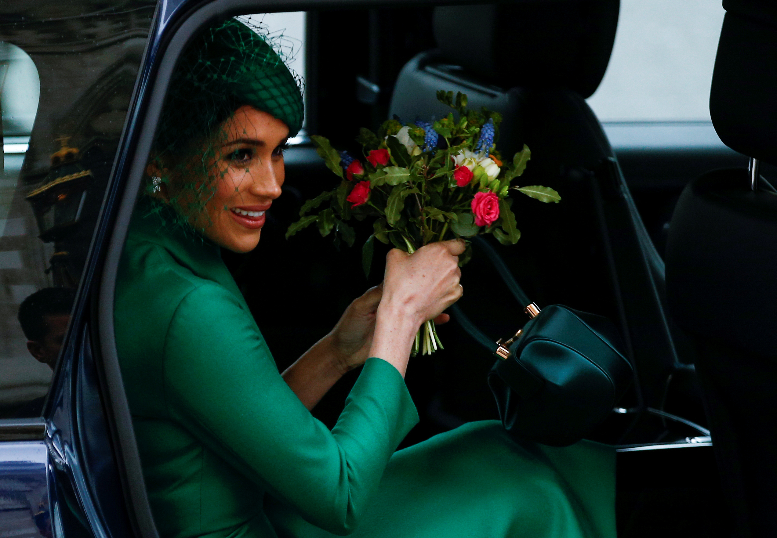 FILE PHOTO: Meghan, Duchess of Sussex, in London, Britain March 9, 2020. REUTERS