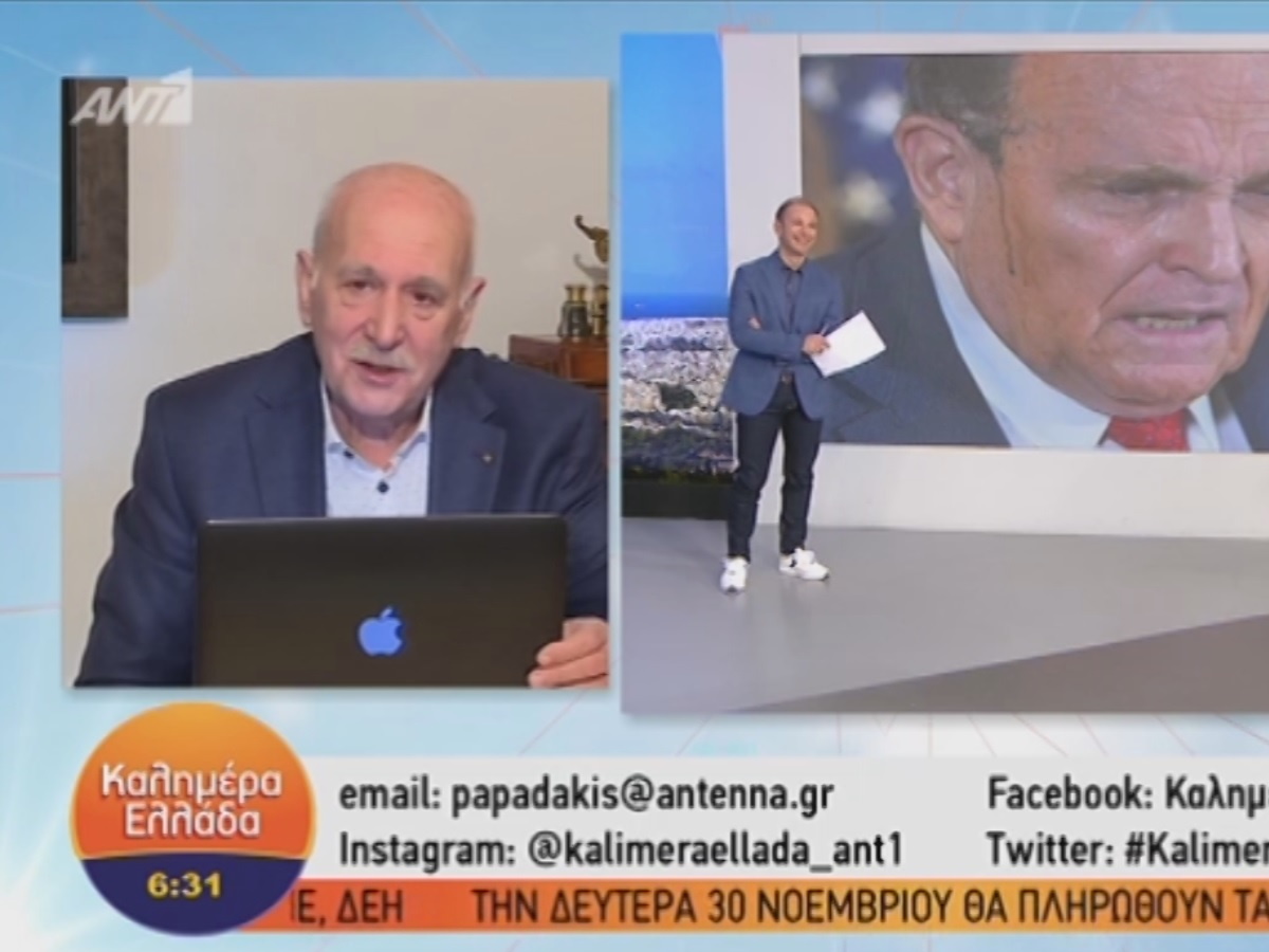 Ξέβαψαν τα μαλλιά του Γιώργου Παπαδάκη