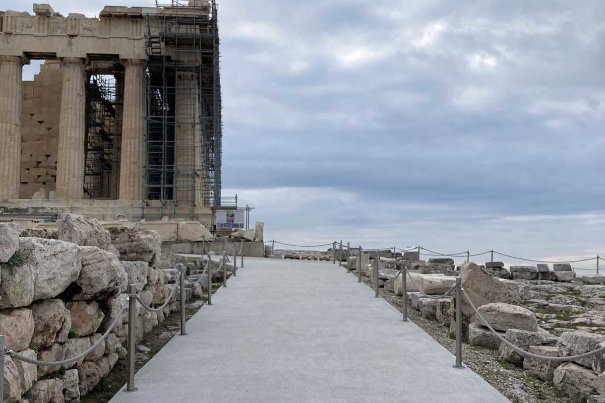 Εξηγήσεις του Υπουργείου Πολιτισμού για την Ακρόπολη που πλημμύρισε από τη βροχή