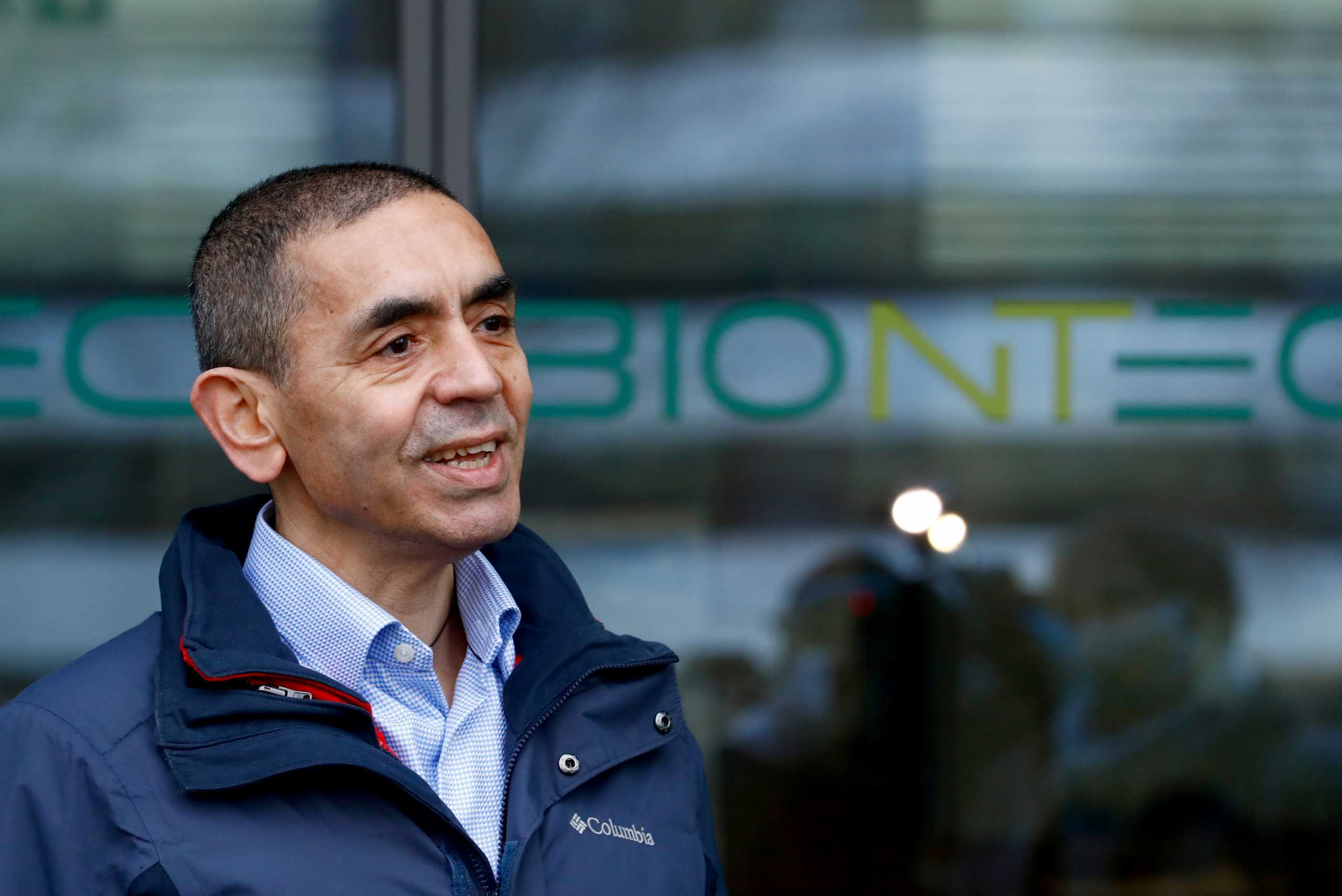 CEO and co-founder of BioNTech, Ugur Sahin, answers journalists' questions after the European Medicines Agency (EMA) approved its COVID-19 vaccine, at the company headquarters in Mainz, Germany December 22, 2020. REUTERS