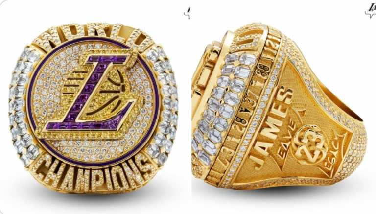 Λέικερς: Το υπέρλαμπρο δαχτυλίδι του πρωταθλητή με την «αύρα» του Κόμπι Μπράιαντ (pics)