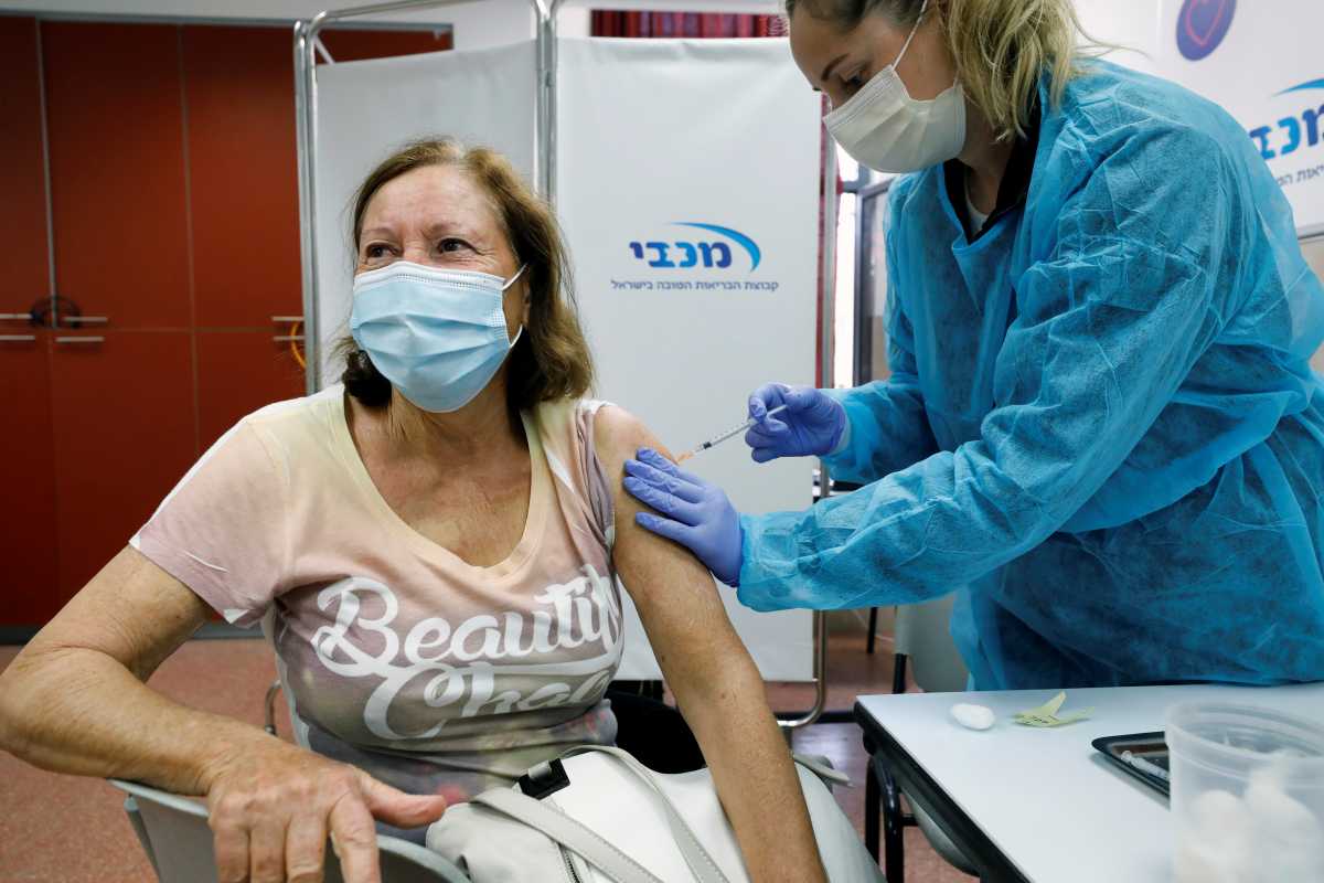 Ισραήλ – Κορονοϊός: Δεν υπάρχουν σοβαρές μολύνσεις σε όσους έκαναν το εμβόλιο της Pfizer