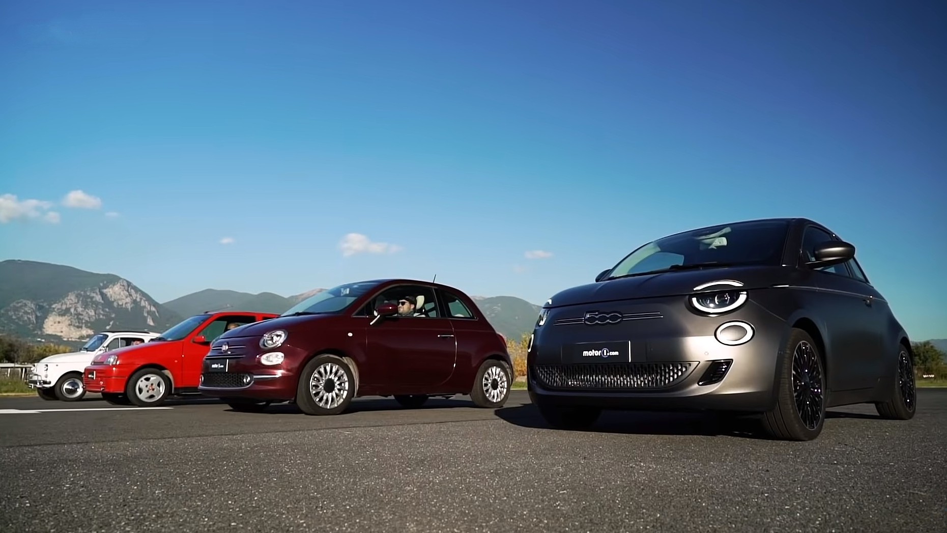 Μια κόντρα μεταξύ όλων των FIAT 500 [vid]