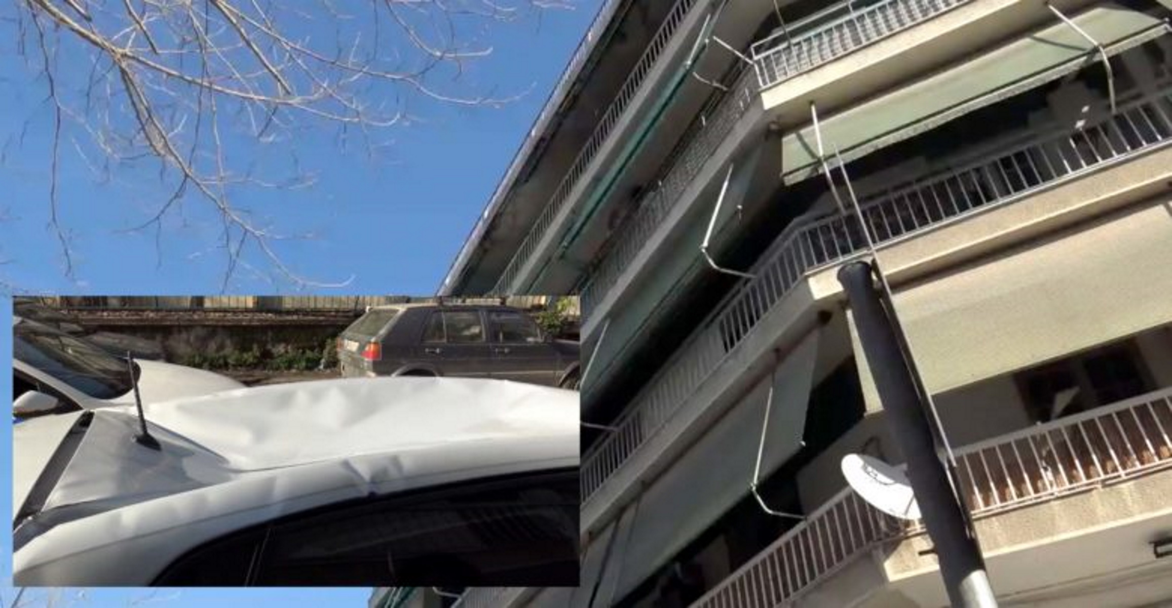 Τραγωδία στη Λάρισα: Κατέληξε η γυναίκα που έπεσε από τον 5ο όροφο (pics, video)