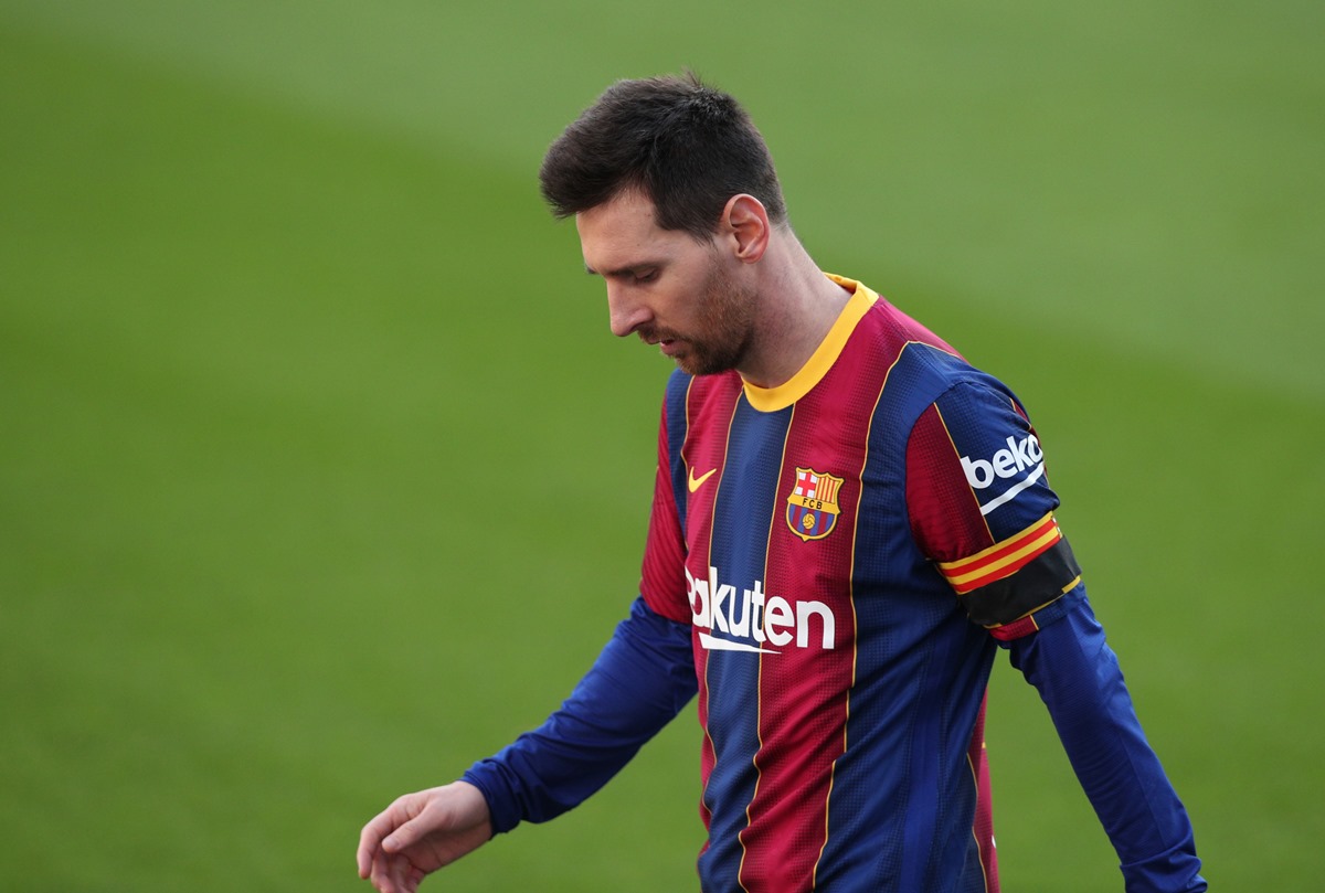 Soccer Football - La Liga Santander - FC Barcelona v Osasuna - Camp Nou, Barcelona, Spain - November 29, 2020 FC Barcelona's Lionel Messi REUTERS