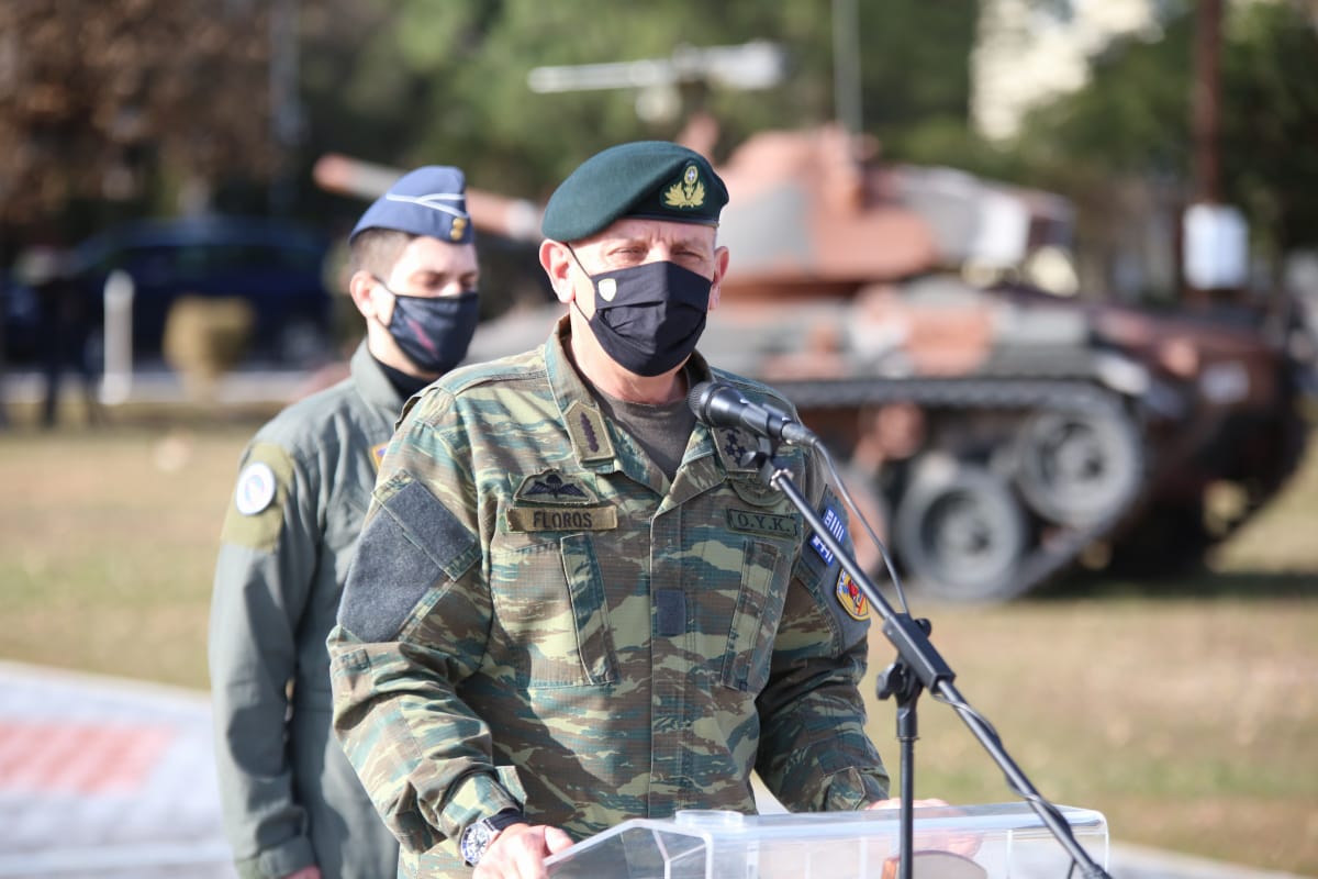 Παρουσία του Αρχηγού ΓΕΕΘΑ τα εγκαίνια μνημείου πεσόντων ιστορικής μεραρχίας Πεζικού [pics]