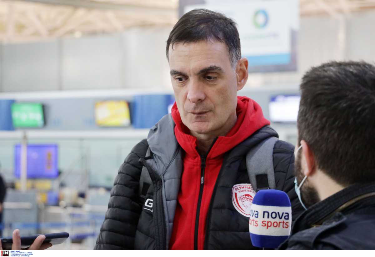 Φενέρμπαχτσε – Ολυμπιακός, Μπαρζώκας: «Θα διαχειριστούμε την απουσία του Πρίντεζη με ώριμο τρόπο»