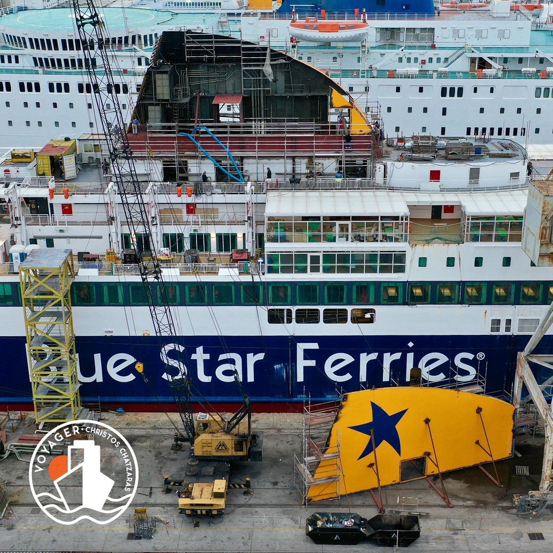Κυκλάδες: Έτσι αλλάζει το Blue Star Delos! “Λίφτινγκ” στο πλοίο που αγαπήθηκε όσο λίγα (Φωτό)