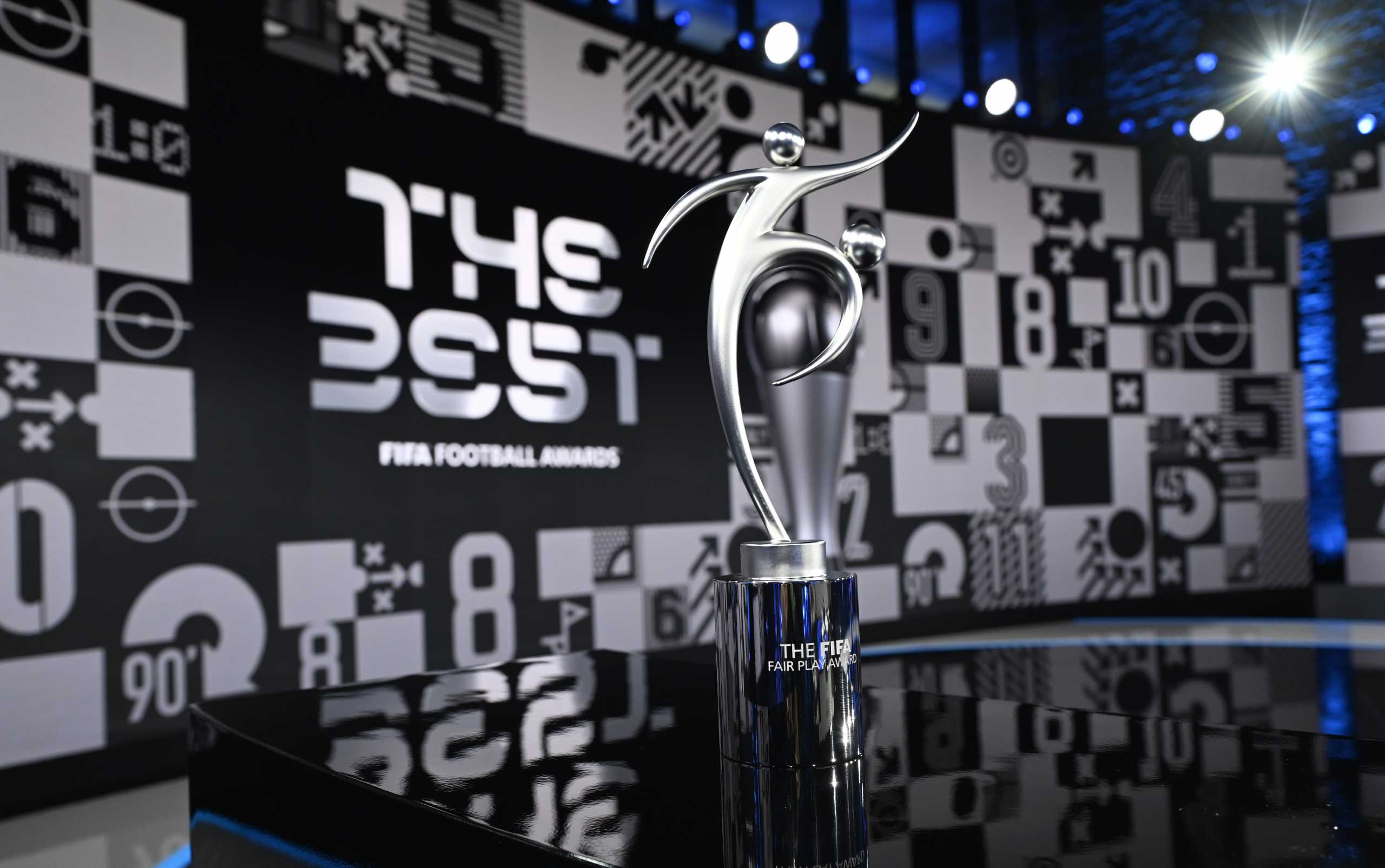 Soccer Football - The Best FIFA Football Awards - Zurich, Switzerland - December 17, 2020 General view of a trophy before the awards Pool via REUTERS