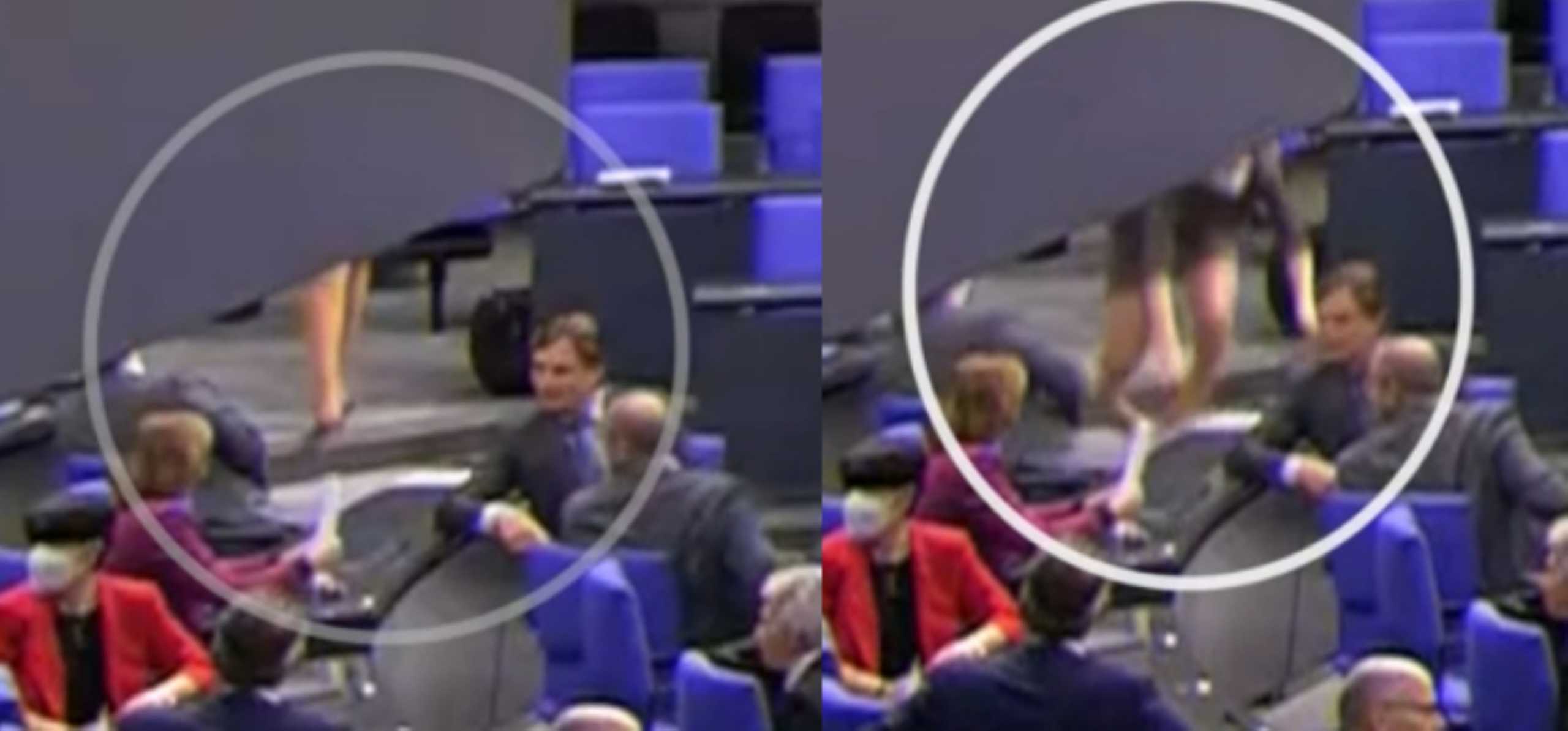 Απίστευτη τούμπα υπουργού μέσα στο γερμανικό κοινοβούλιο (pics)