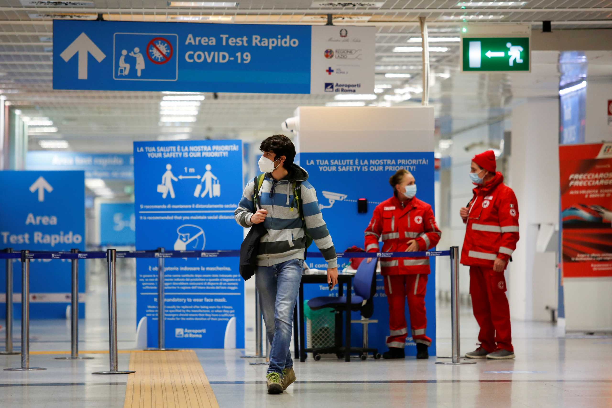 Ιταλία: 13.532 κρούσματα κορονοϊού το τελευταίο 24ωρο – Απαγορεύσεις και περιορισμοί στις πτήσεις εξωτερικού