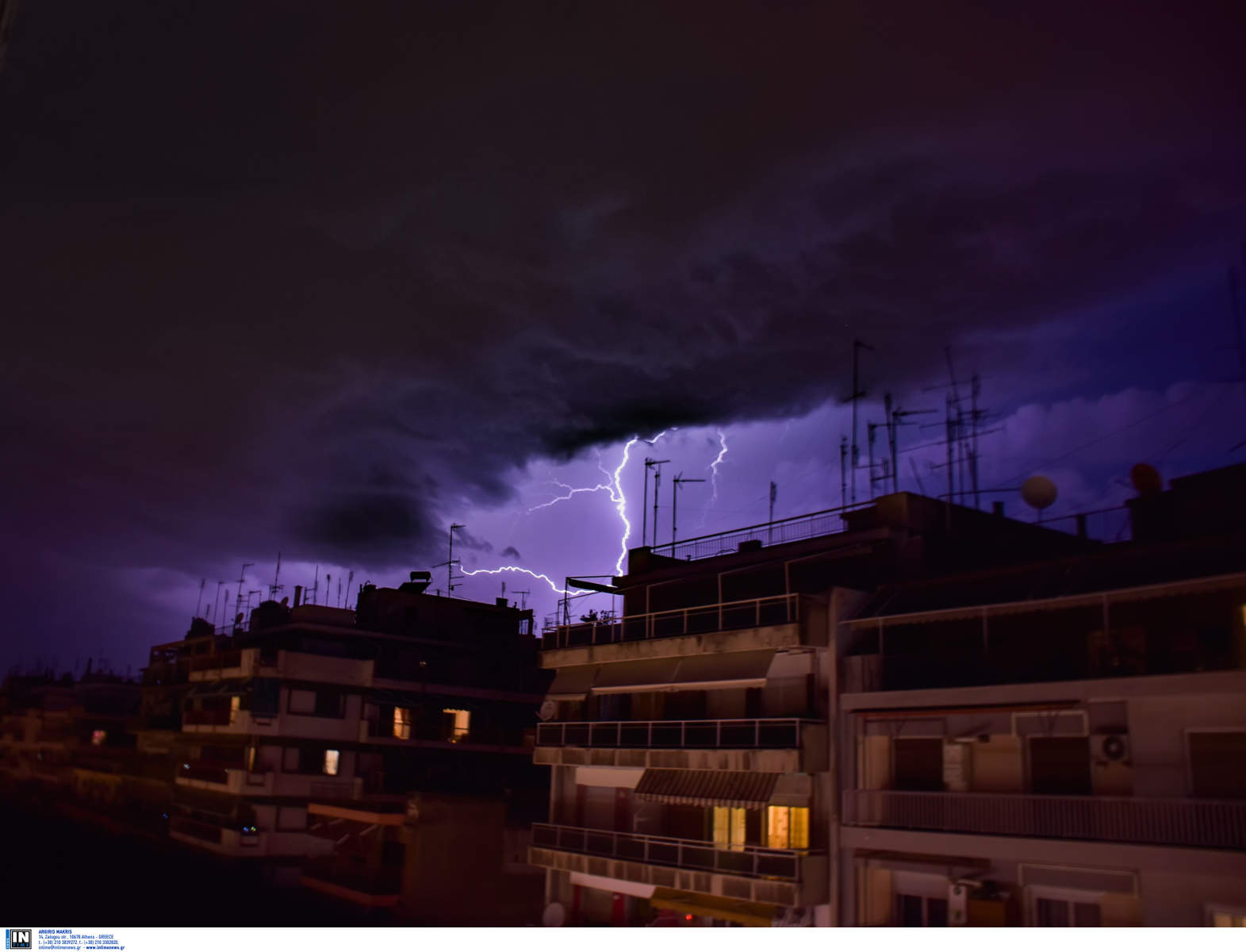 Καιρός σήμερα: Βροχές και καταιγίδες – Αναλυτική πρόγνωση