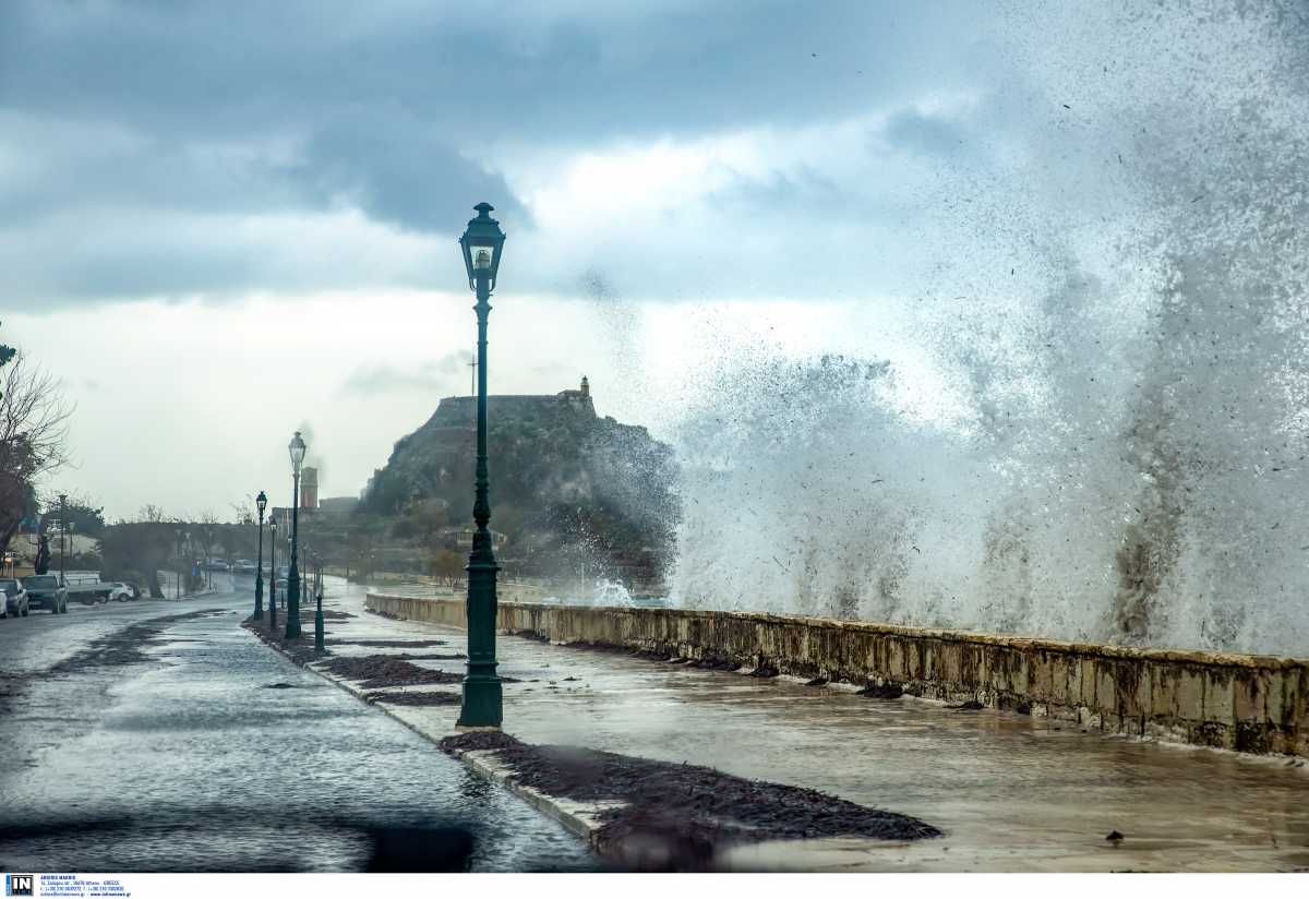 Καιρός – meteo: Κακοκαιρία σε κύματα έως την Τετάρτη – Θυελλώδεις άνεμοι και πτώση θερμοκρασίας