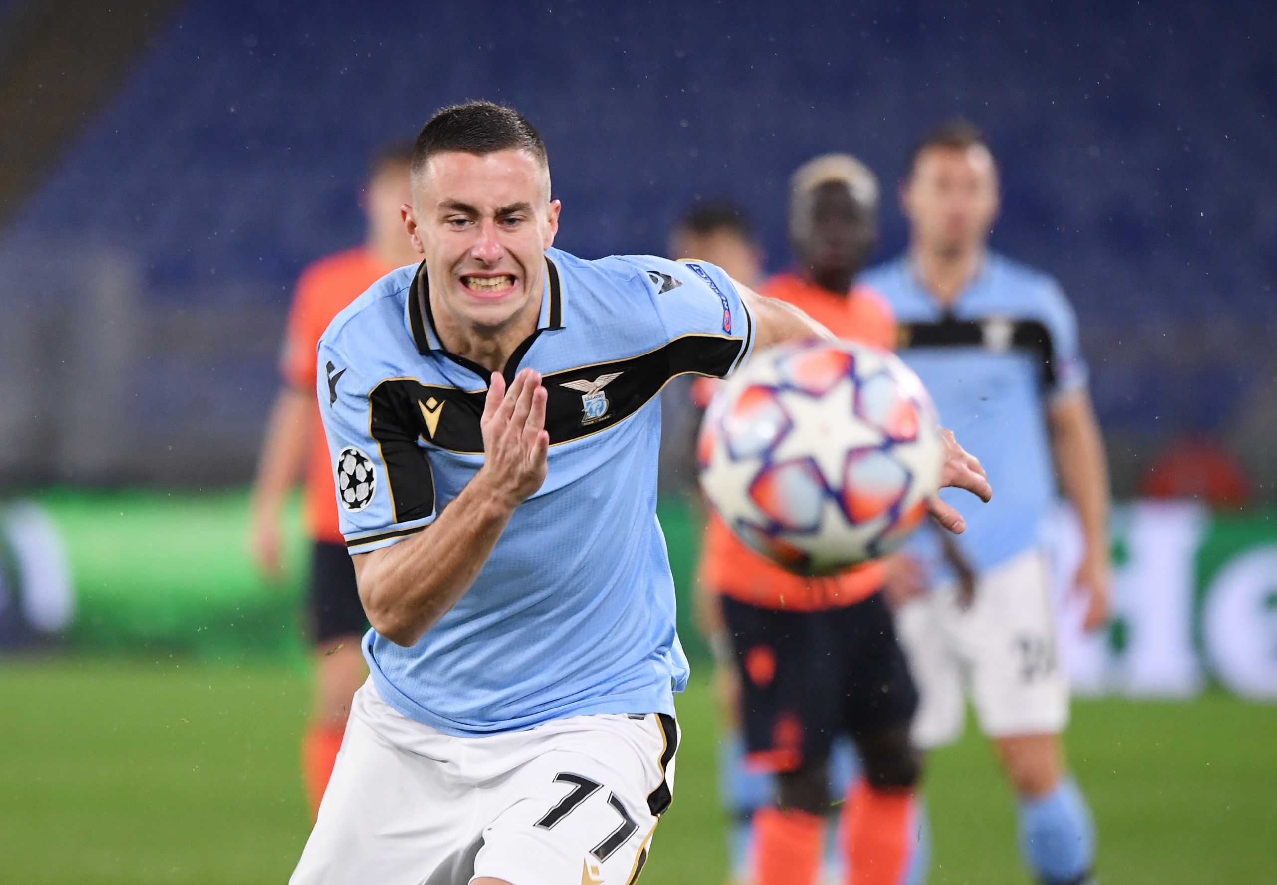Soccer Football - Champions League - Group F - Lazio v Club Brugge - Stadio Olimpico, Rome, Italy - December 8, 2020 Lazio's Adam Marusic in action REUTERS