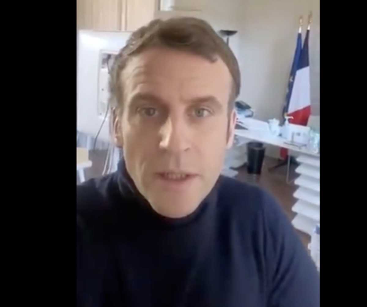 Μακρόν: Νέα εμφάνιση για να καθησυχάσει τους Γάλλους (video)