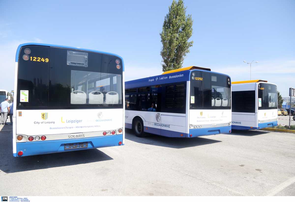 Θεσσαλονίκη: 585 λεωφορεία θα διαθέτει ο ΟΑΣΘ τον Ιανουάριο του 2021