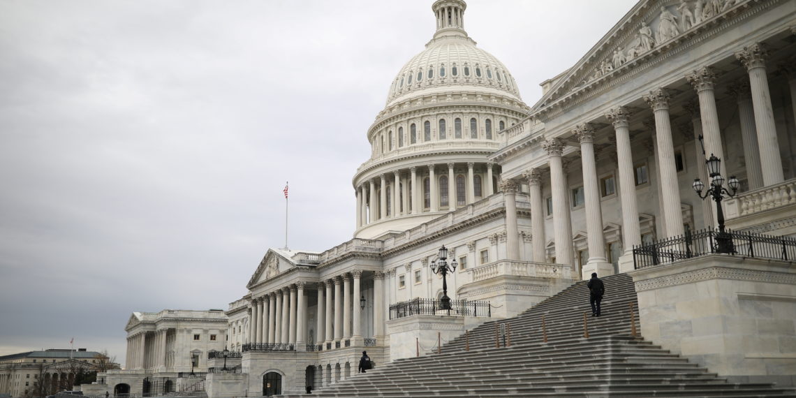 The U.S. Capitol Building following a rainstorm on Capitol Hill in Washington, U.S., December 4, 2020. REUTERS