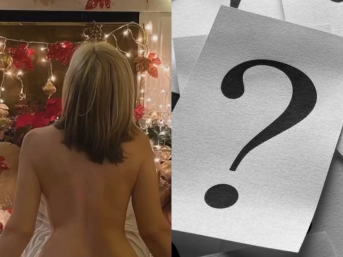 Γνωστή Ελληνίδα τραγουδίστρια ποζάρει… χωρίς ρούχα με φόντο το στολισμένο σπίτι της (pics)