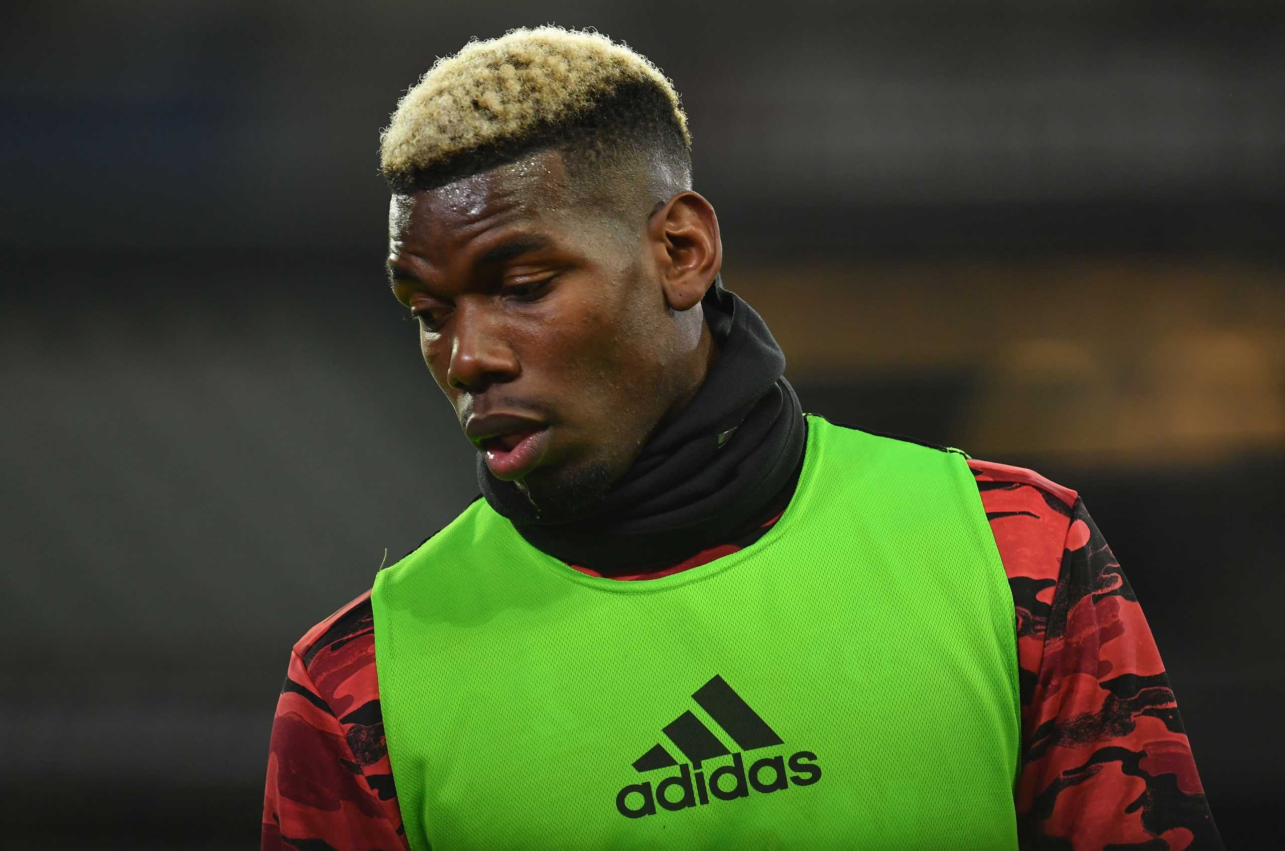 Soccer Football - Premier League - West Ham United v Manchester United - London Stadium, London, Britain - December 5, 2020 Manchester United's Paul Pogba during the warm up before the match Pool via REUTERS