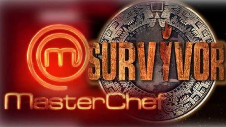 Στο κόκκινο ο «πόλεμος» ΣΚΑΪ και STAR: Survivor εναντίον Master Chef