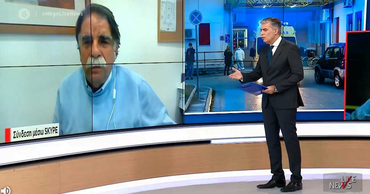 Βατόπουλος στο Live News: Είμαστε σε οριακή κατάσταση – Να μην αυξηθεί η κινητικότητα