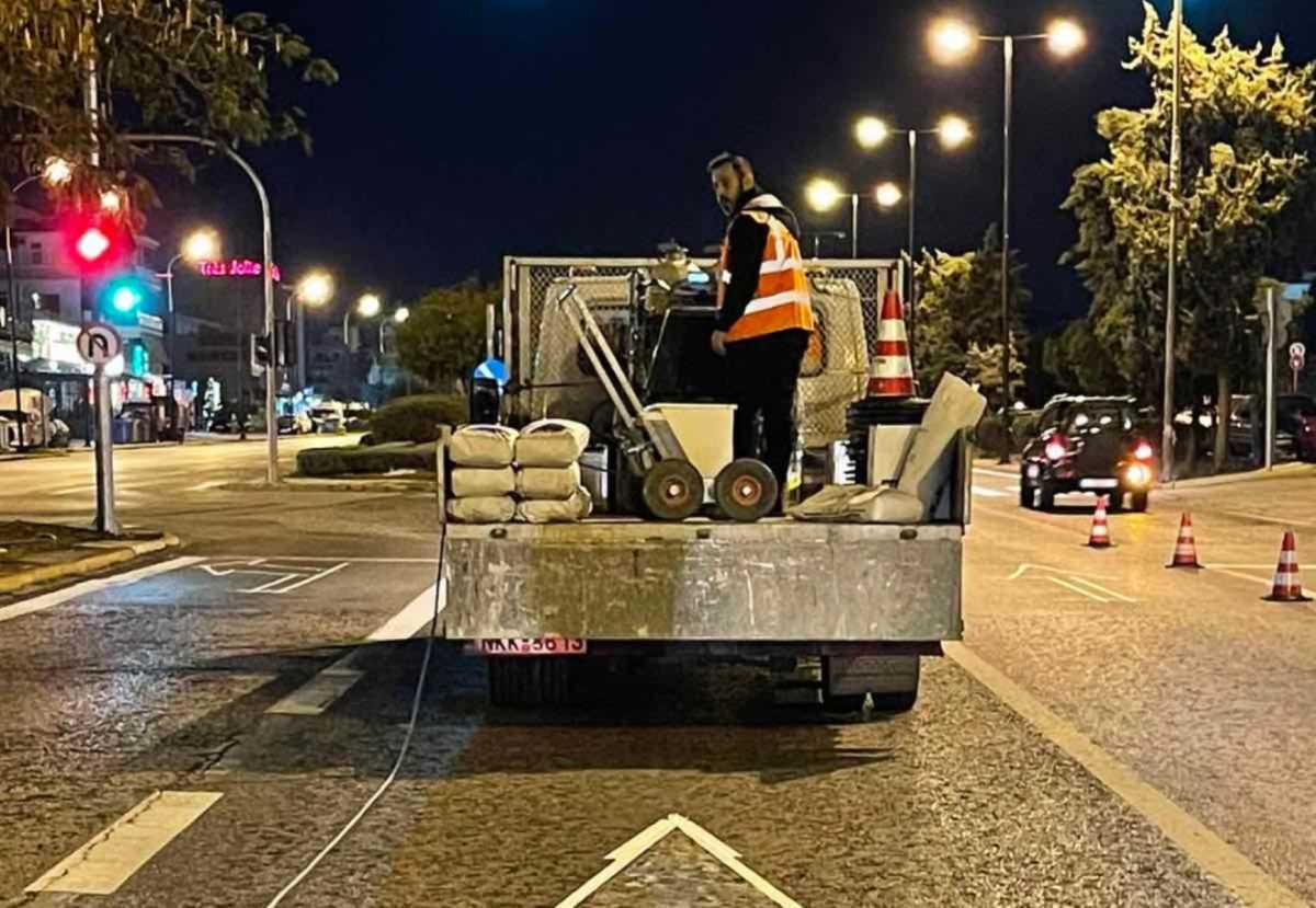 Σε εξέλιξη τα έργα στα δύο ρεύματα της Λεωφόρου Βουλιαγμένης