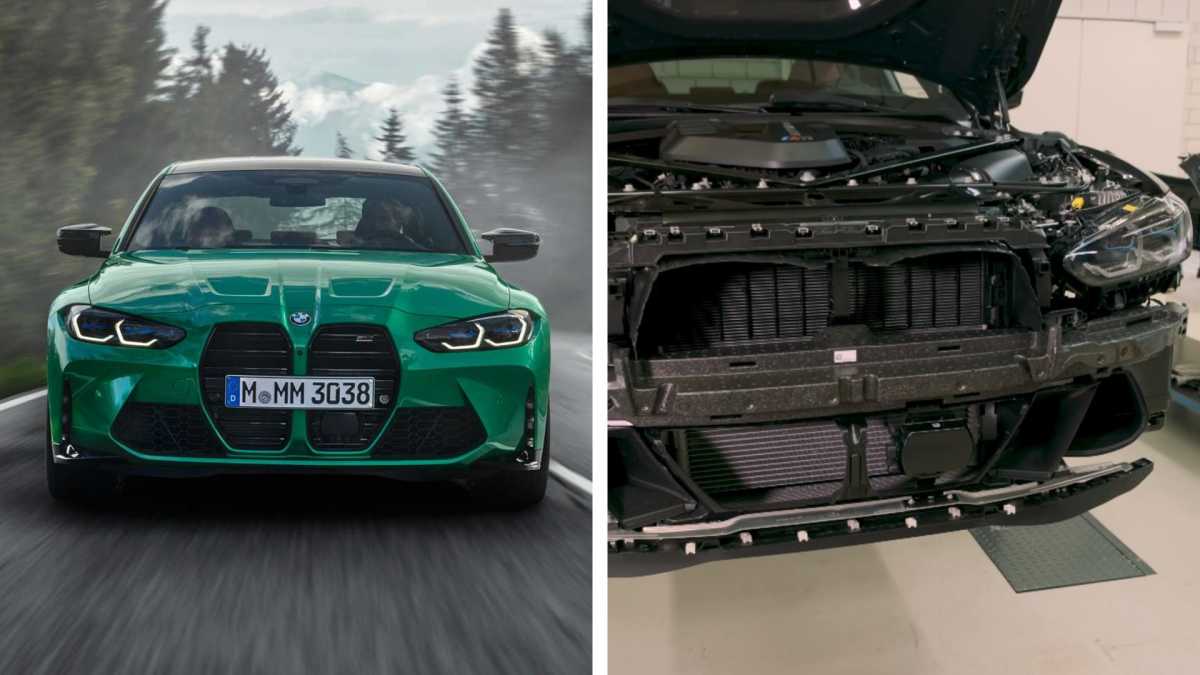 Τι υπάρχει πίσω από τη γρίλια της BMW M3; [vid]