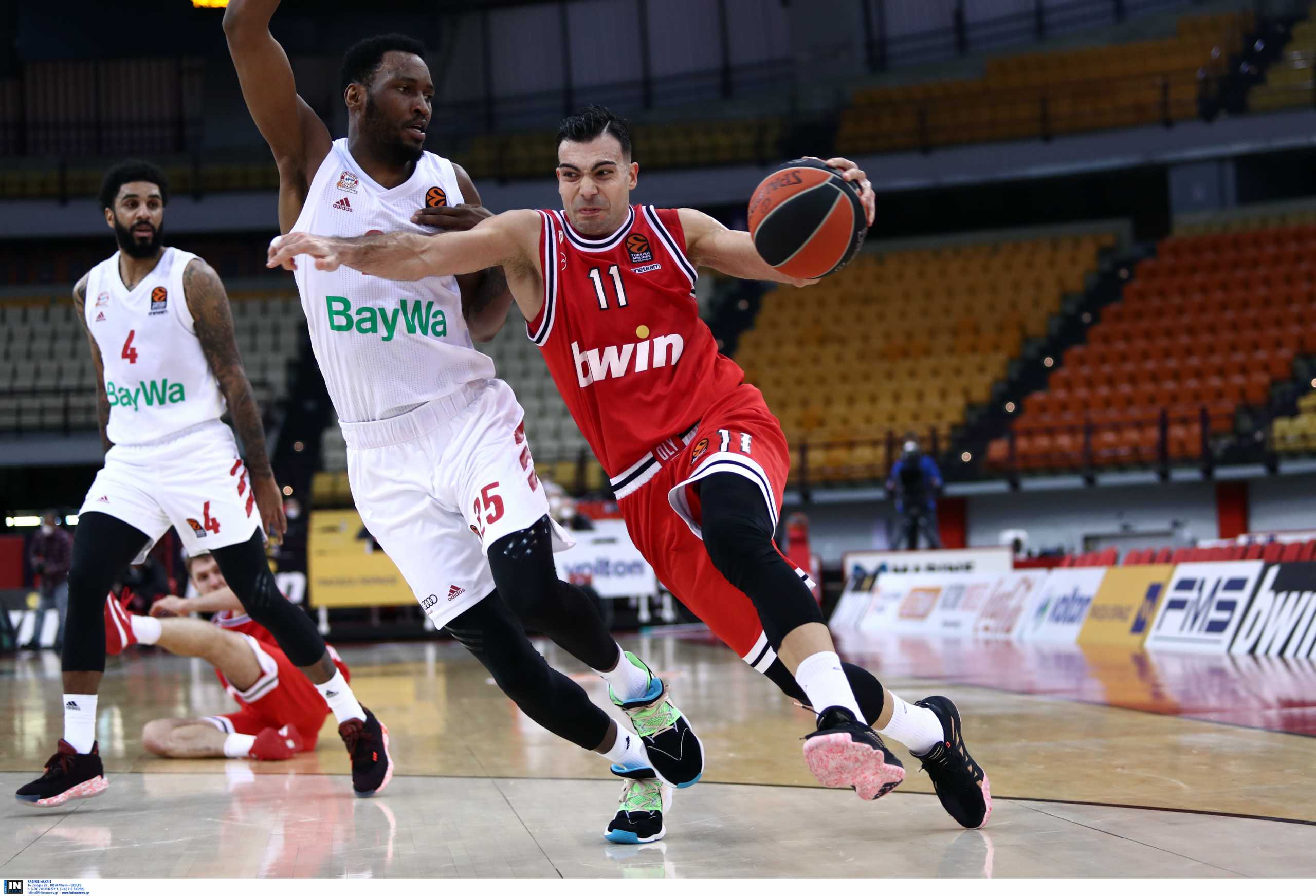 Ολυμπιακός – Μπάγερν Μονάχου 84-82 ΤΕΛΙΚΟ