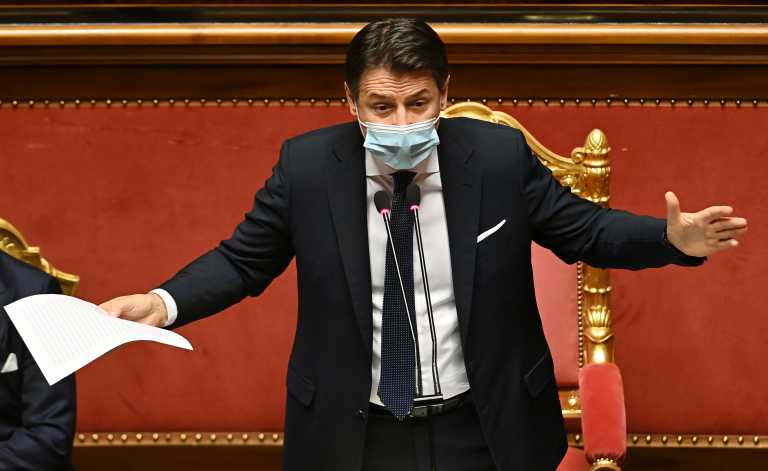 Ιταλία – Ψήφος εμπιστοσύνης: Πρόβλημα για τον Κόντε αν δε λάβει 155 ψήφους