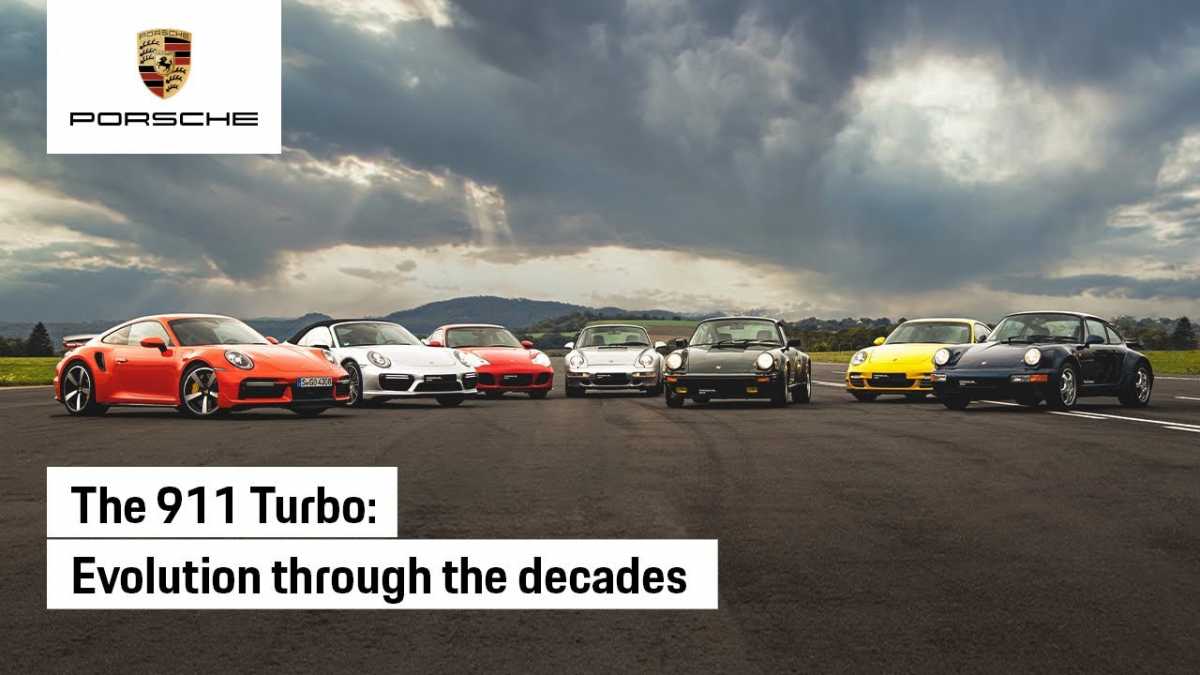 Μια κόντρα μεταξύ όλων των γενιών της Porsche 911 Turbo [vid]