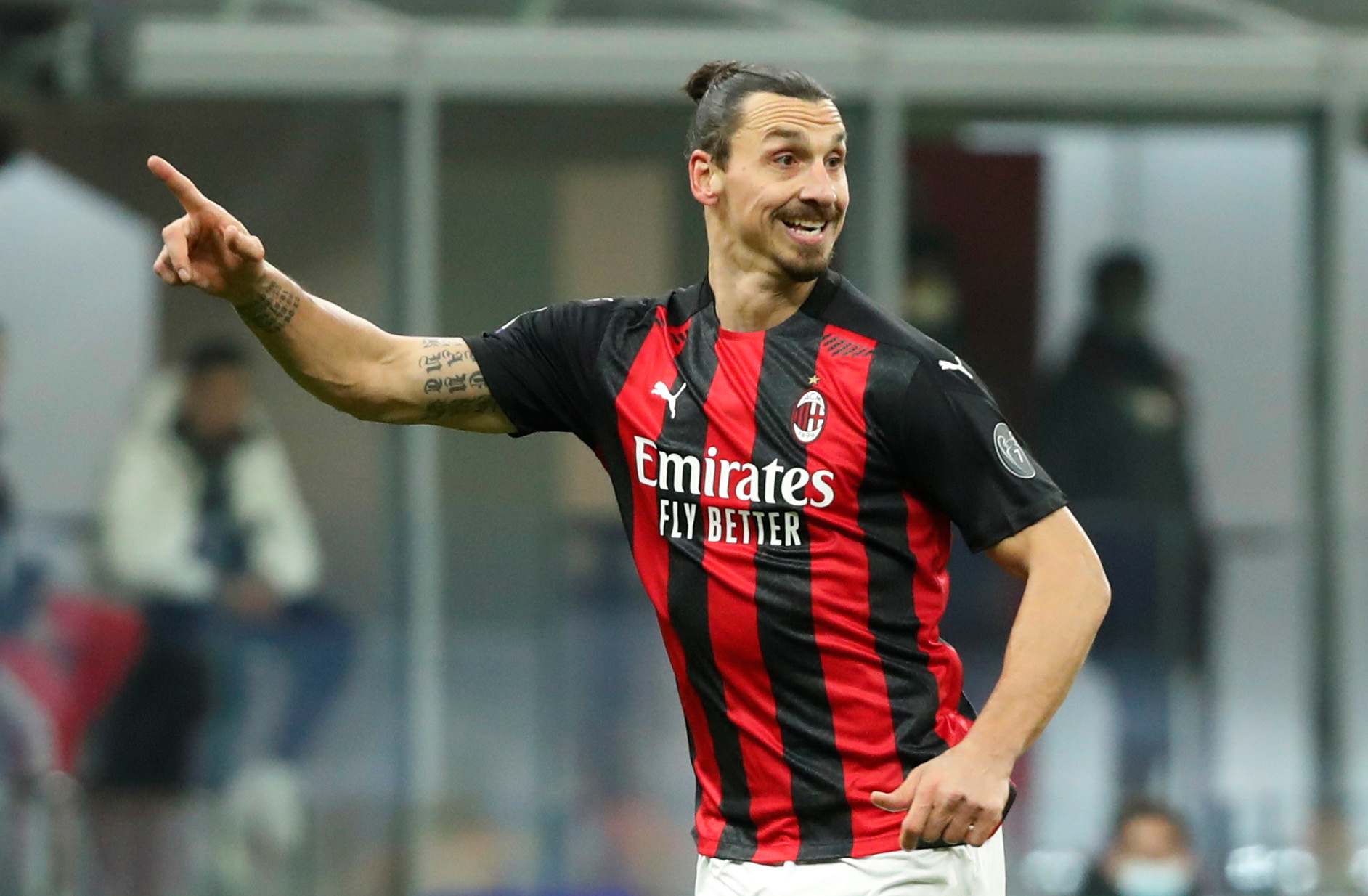 FILE PHOTO: Soccer Football - Serie A - AC Milan v Torino - San Siro, Milan, Italy - January 9, 2021 AC Milan's Zlatan Ibrahimovic REUTERS