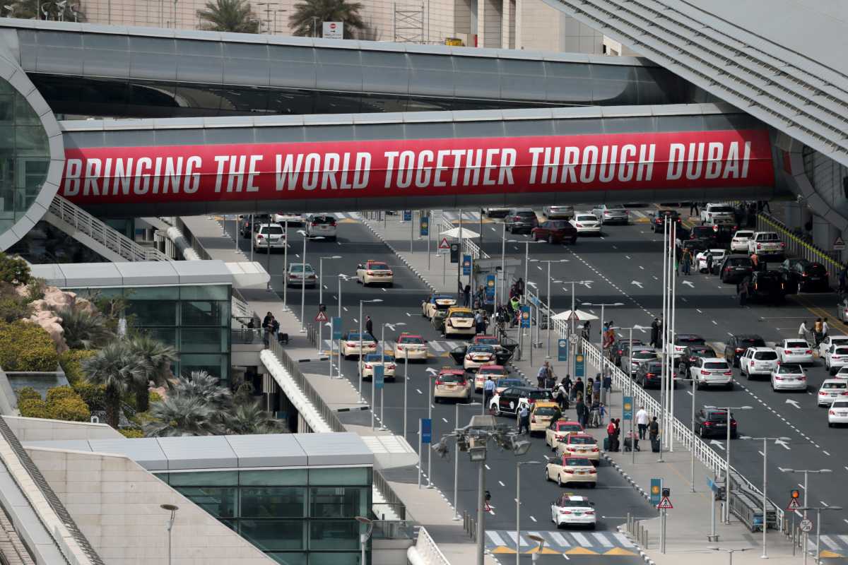 FILE PHOTO: A general view of terminal three  at Dubai International Airport in Dubai, United Arab Emirates, February 15, 2019. REUTERS