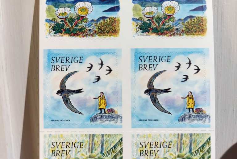 Σουηδία: Η Γκρέτα Τούνμπεργκ έγινε γραμματόσημο