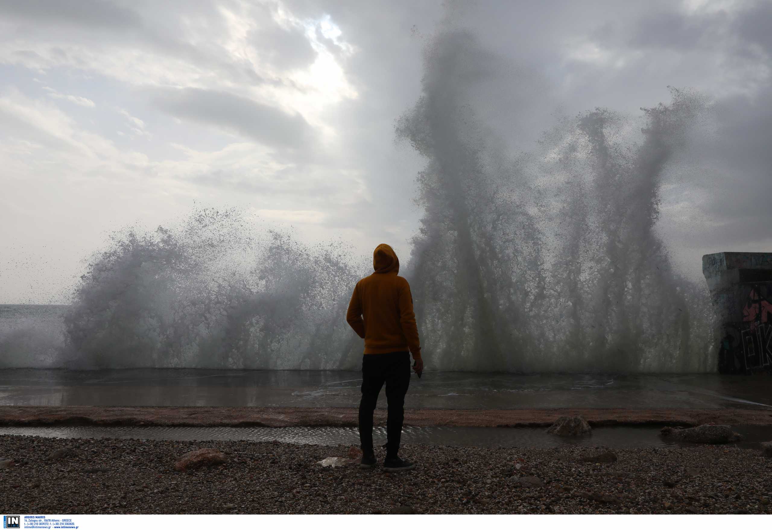 Καιρός – meteo: Βροχές και καταιγίδες την Τετάρτη