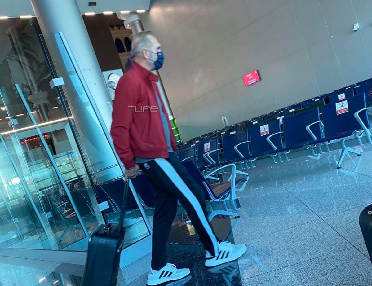 Ο Πέτρος Κωστόπουλος επιστρέφει από το πολυσυζητημένο ταξίδι του στο Ντουμπάι – Οι φωτογραφίες από το αεροδρόμιο