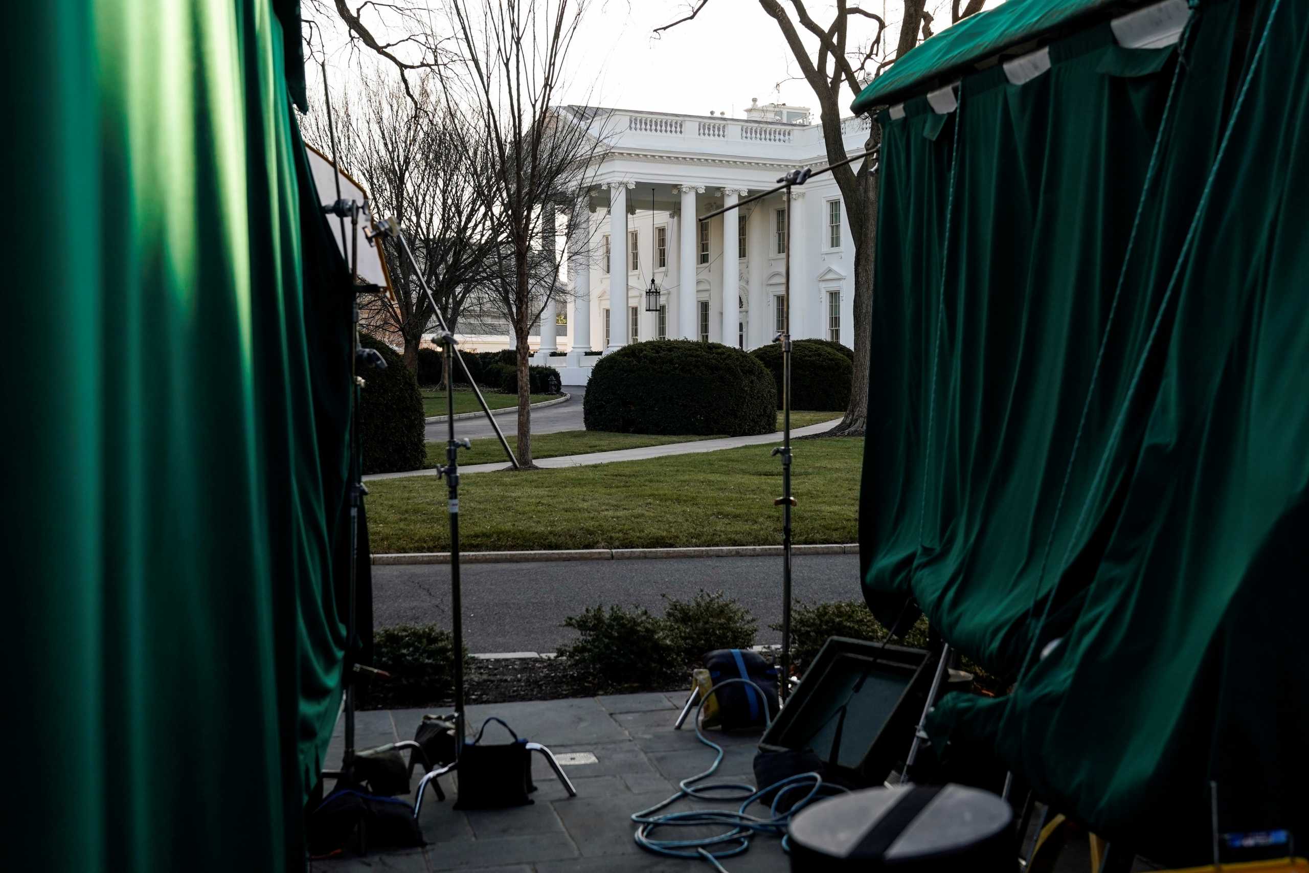 A view of the White House in Washington, U.S., January 7, 2021. REUTERS