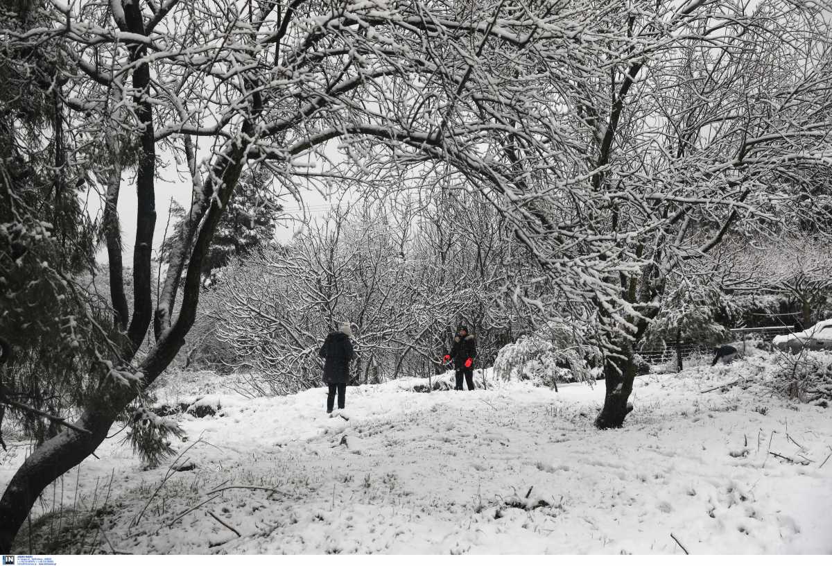 Καιρός – Meteo: Χιόνια και στην Αττική από το τρίτο χτύπημα της κακοκαιρίας «Λέανδρος»