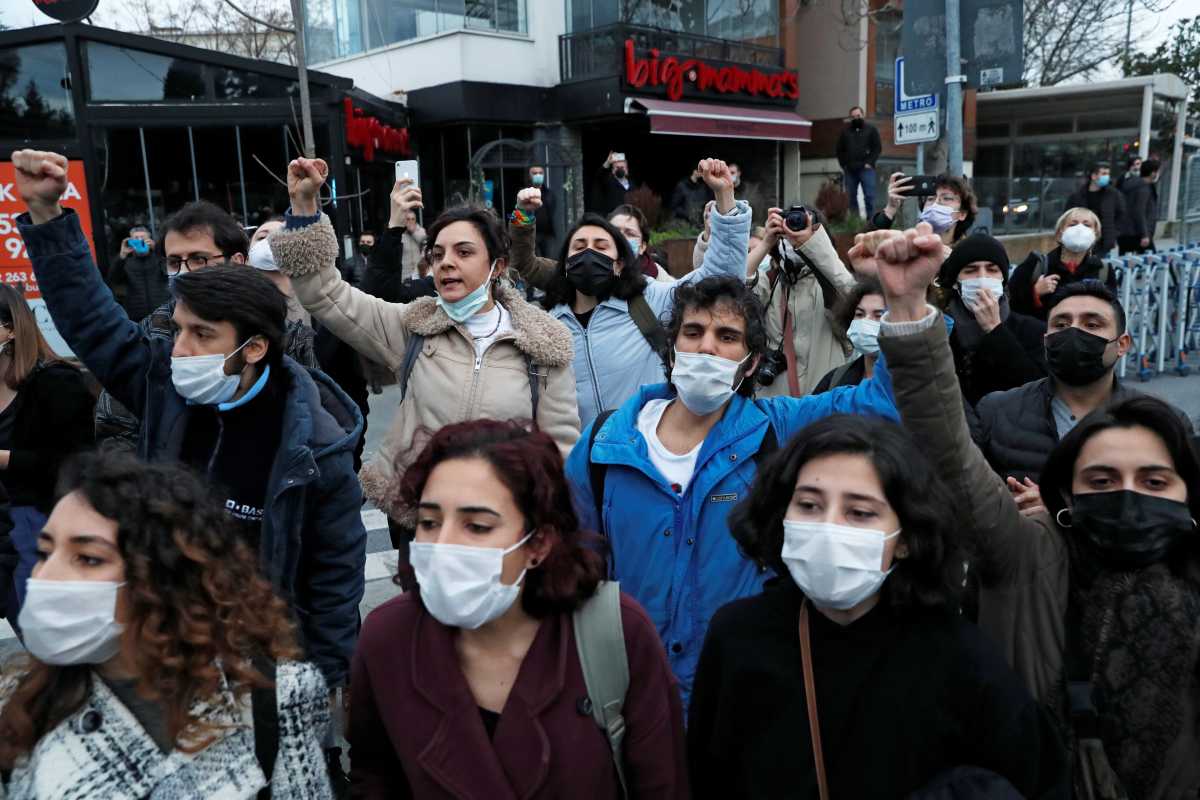 ΤURKEY students protest