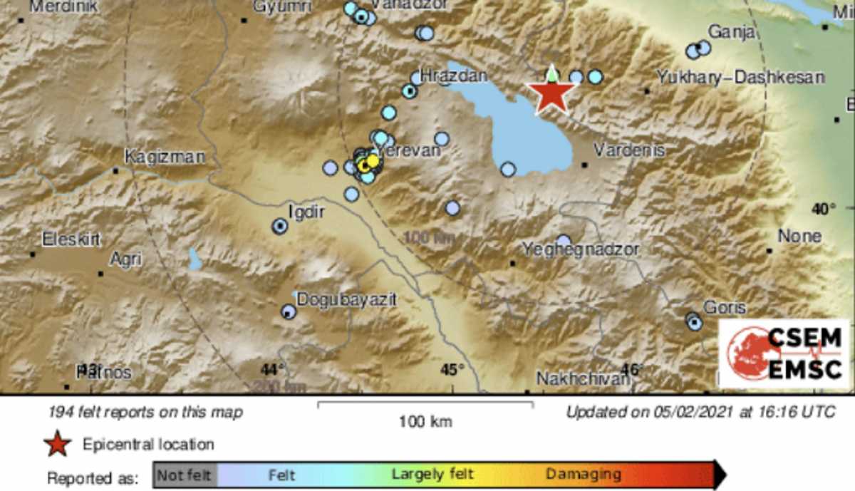 Σεισμός 5,1 Ρίχτερ ταρακούνησε το Αζερμπαϊτζάν