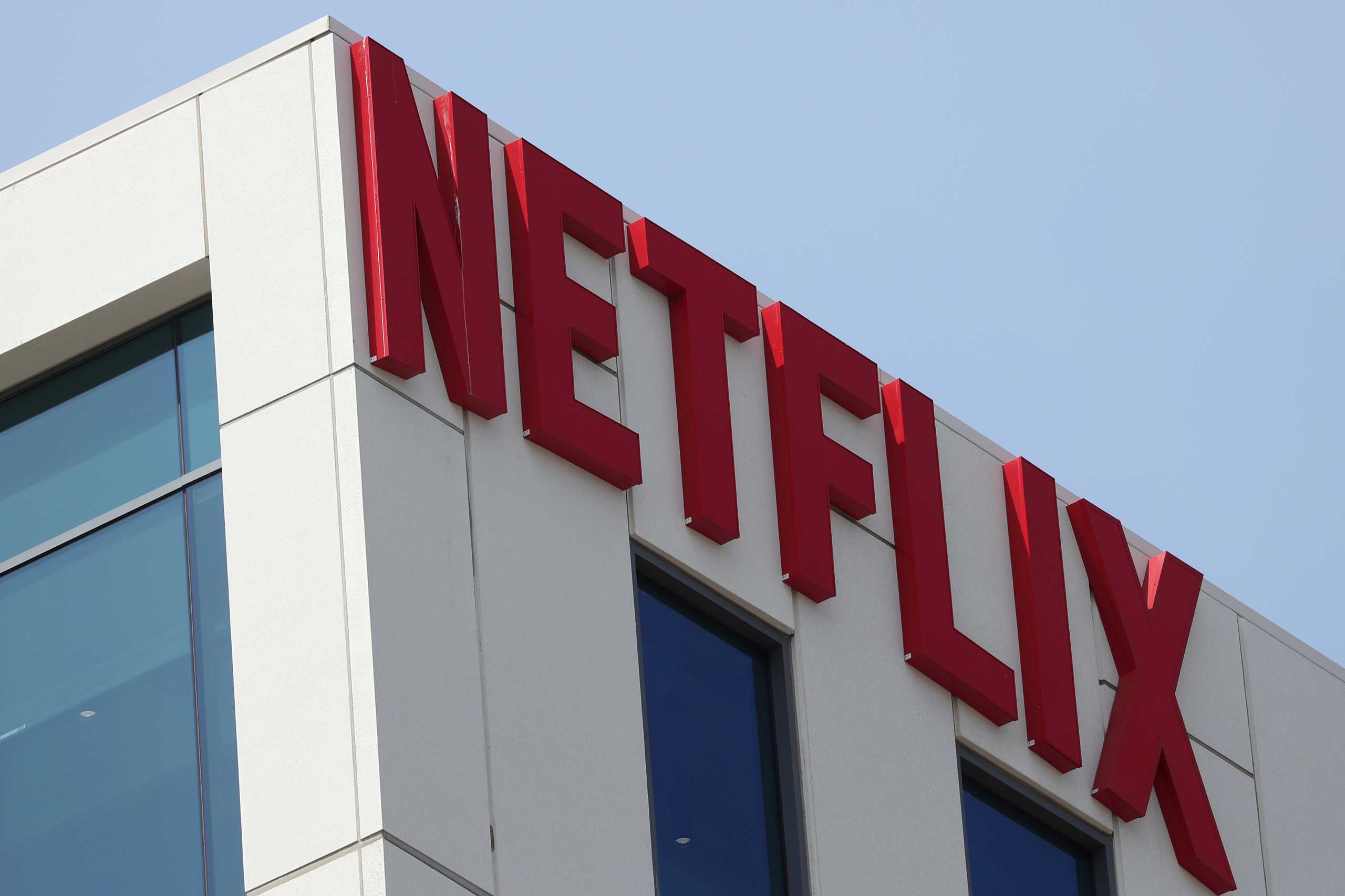 FILE PHOTO: The Netflix logo is seen on the company's office in Hollywood, Los Angeles, California, U.S. July 16, 2018. REUTERS