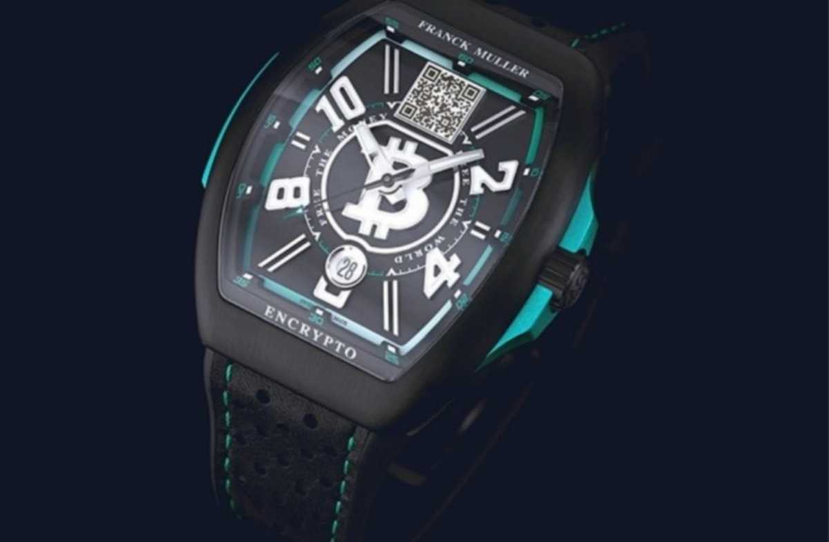 Το νέο ρολόι του οίκου Franck Muller λειτουργεί σαν “πορτοφόλι” για Bitcoin!